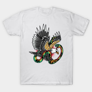 Eagle Snake Tattoo T-Shirt